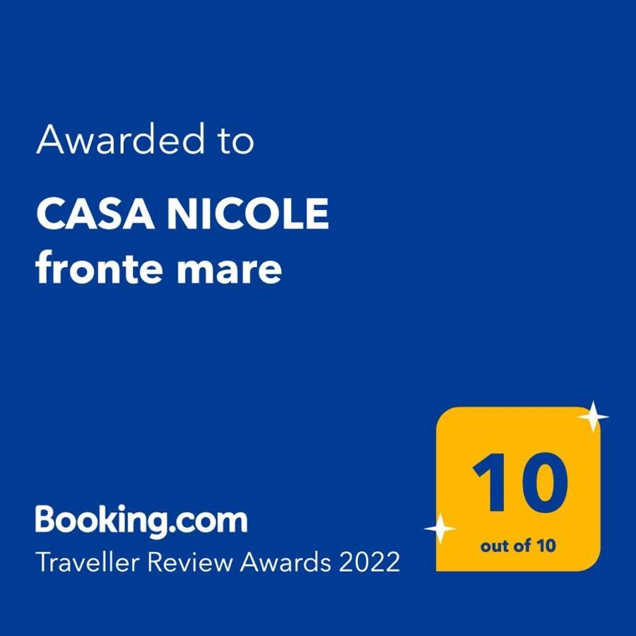 Casa Nicole Fronte Mare Villa Giardini Naxos Exteriör bild