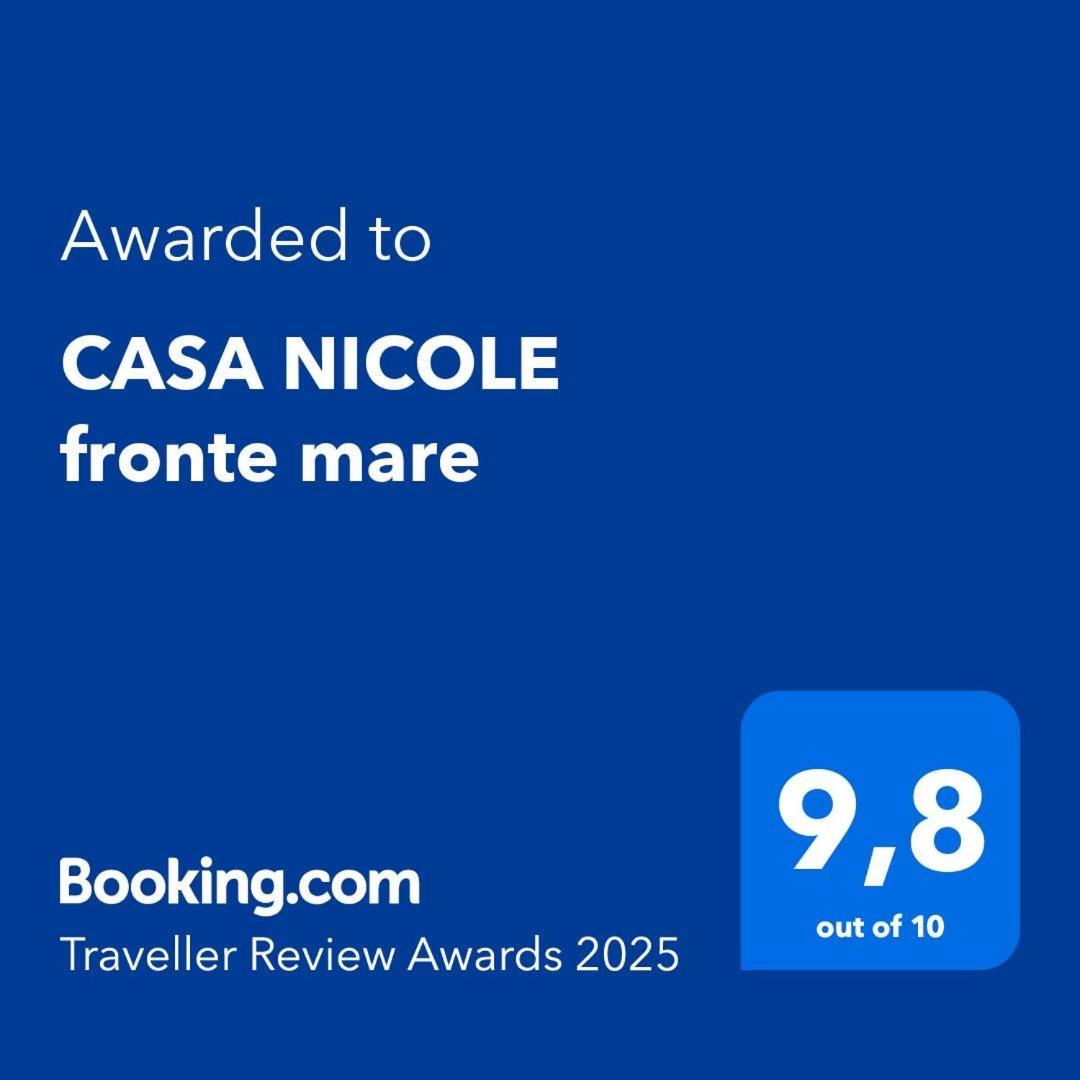 Casa Nicole Fronte Mare Villa Giardini Naxos Exteriör bild
